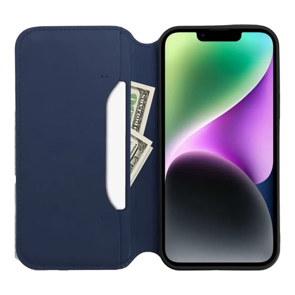 Xiaomi Redmi Note 14 5G Plånboksfodral Dual Pocket - Marinblå