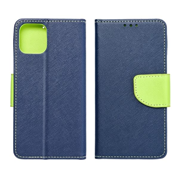 Xiaomi Redmi Note 14 5G Plånboksfodral Fancy - Navy/Lime