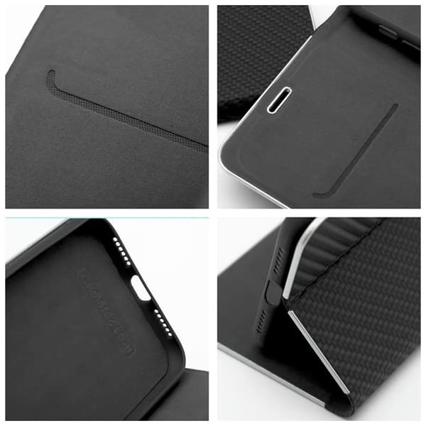 Xiaomi Redmi Note 14 5G Plånboksfodral Luna Carbon - Svart