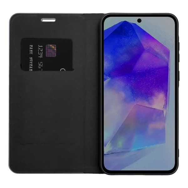 Xiaomi Redmi Note 14 5G Plånboksfodral Luna Carbon - Svart