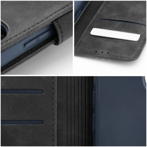 Xiaomi Redmi Note 14 4G Plånboksfodral Tender - Svart