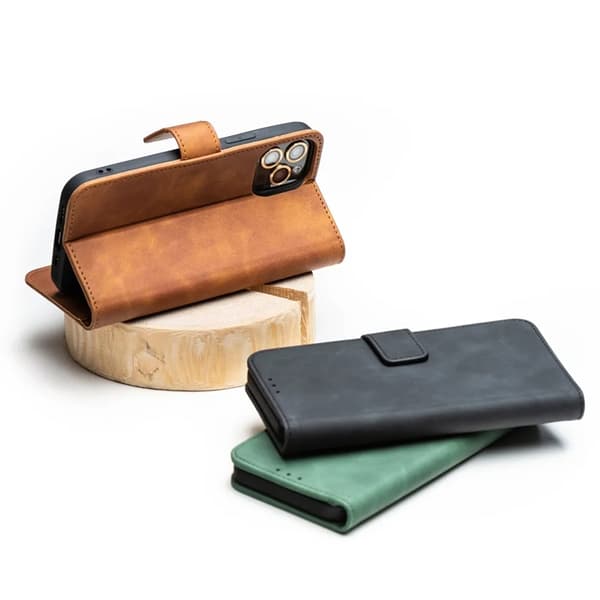Xiaomi Redmi Note 14 5G Plånboksfodral Tender - Brun