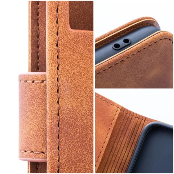 Xiaomi Redmi Note 14 5G Plånboksfodral Tender - Brun
