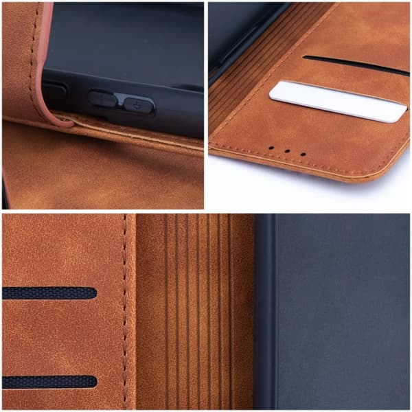 Xiaomi Redmi Note 14 5G Plånboksfodral Tender - Brun