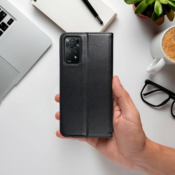 Xiaomi Redmi Note 14 Plånboksfodral Smart Magneto - Svart