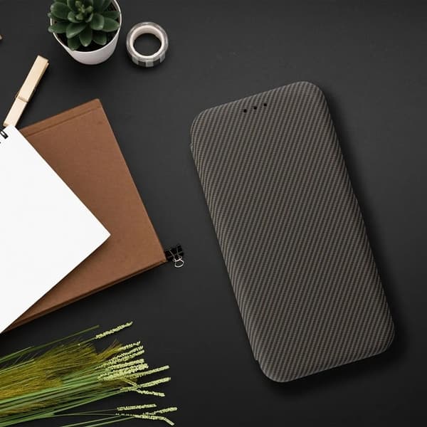 Xiaomi Redmi Note 14 Plånboksfodral Folio Side Magnet - Brun