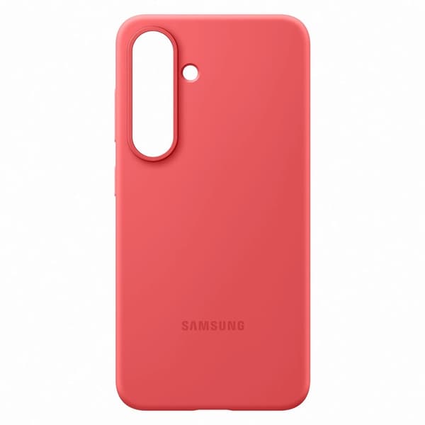 Samsung Galaxy S25 Mobilskal Silikon - Röd