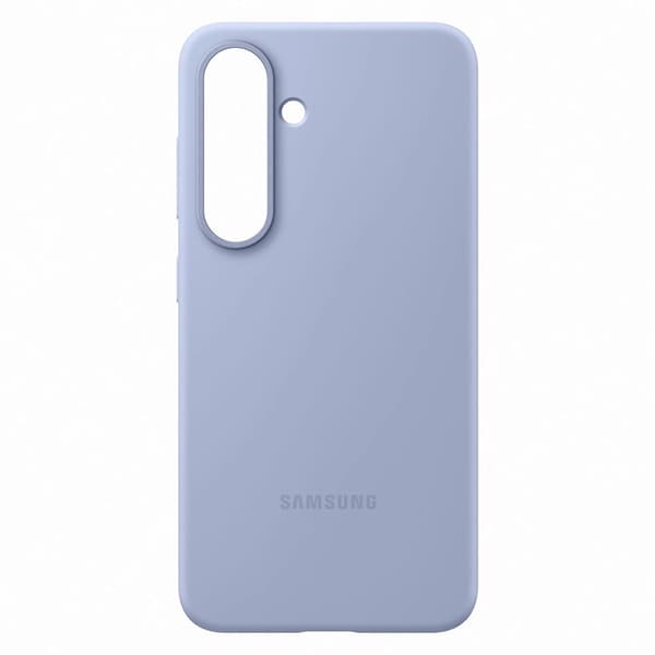 Samsung Galaxy S25 Mobilskal Silikon - Ljusblå