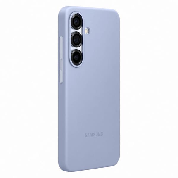 Samsung Galaxy S25 Mobilskal Silikon - Ljusblå