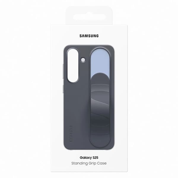 Samsung Galaxy S25 Mobilskal Standing Grip - Svart