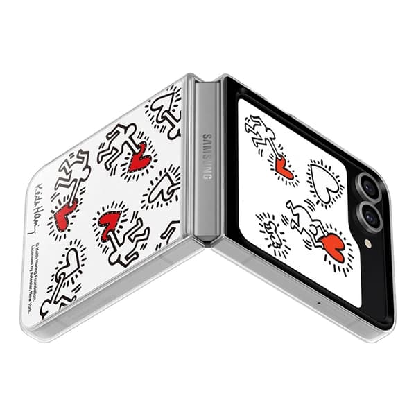 Samsung Galaxy Z Flip 6 Mobilskal Flipsuit - Transparent