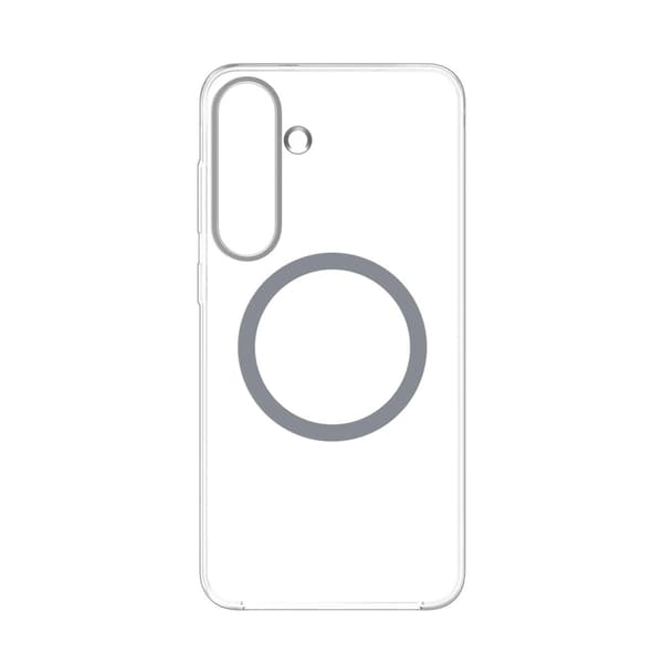 Samsung Galaxy S25 Plus Mobilskal Magsafe Magnetic Ring - Transparent