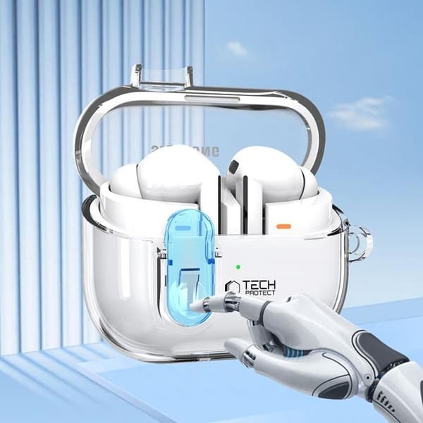 Tech-Protect Samsung Galaxy Buds 3/3 Pro Skal Flexair - Clear