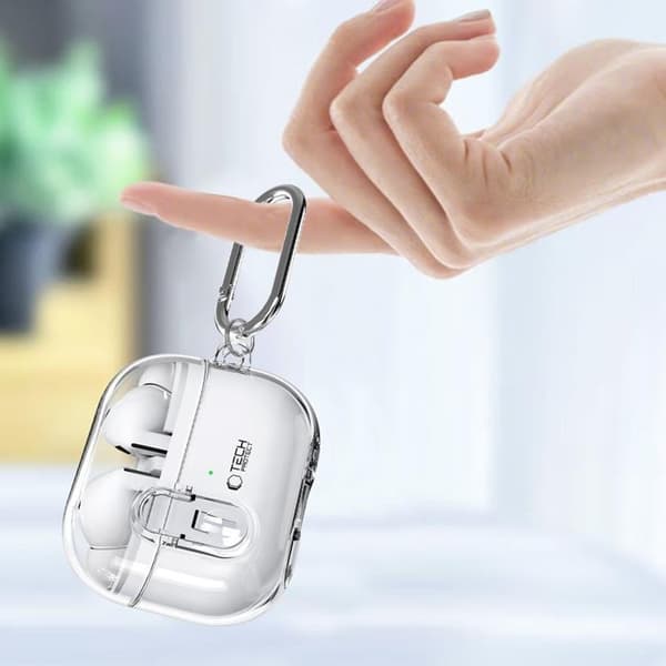 Tech-Protect Samsung Galaxy Buds 3/3 Pro Skal Flexair - Clear