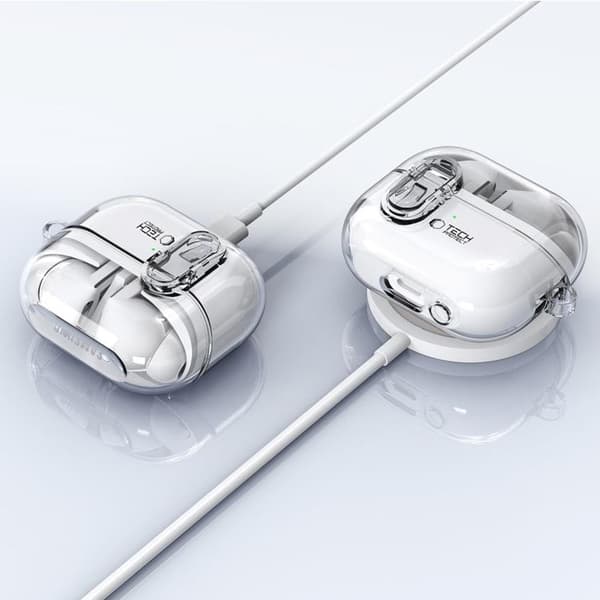 Tech-Protect Samsung Galaxy Buds 3/3 Pro Skal Flexair - Clear