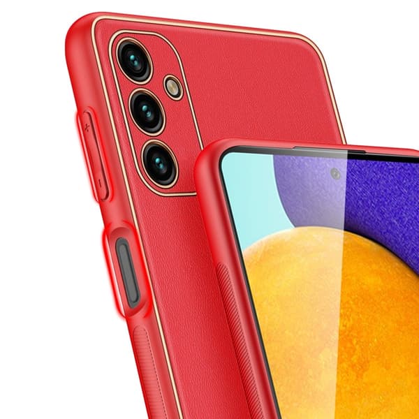 Dux Ducis Galaxy A13 5G Mobilskal Yolo Elegant - Röd
