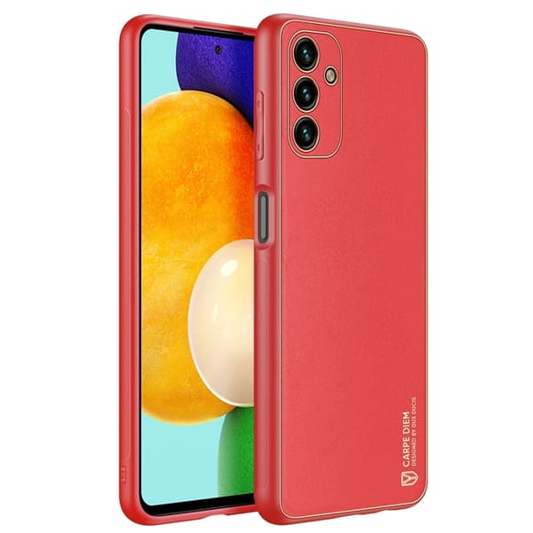 Dux Ducis Galaxy A13 5G Mobilskal Yolo Elegant - Röd
