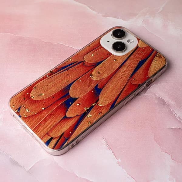 Galaxy A15 5G/4G Mobilskal Guld Glam - Orange