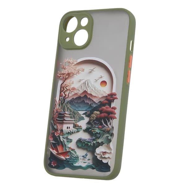 Galaxy A15 5G/4G Mobilskal Ultra Trendy Travel - Grön