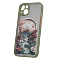 Miniatyrbild 2 av 7: Galaxy A15 5G/4G Mobilskal Ultra Trendy Travel - Grön