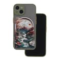 Miniatyrbild 1 av 7: Galaxy A15 5G/4G Mobilskal Ultra Trendy Travel - Grön