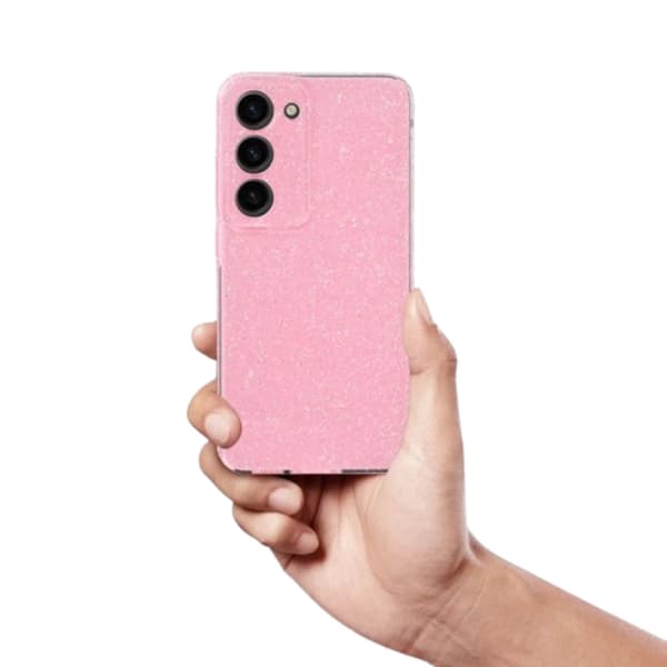 Galaxy A16 5G/4G Mobilskal Clear 2mm Blink - Rosa