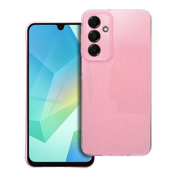 Galaxy A16 5G/4G Mobilskal Clear 2mm Blink - Rosa