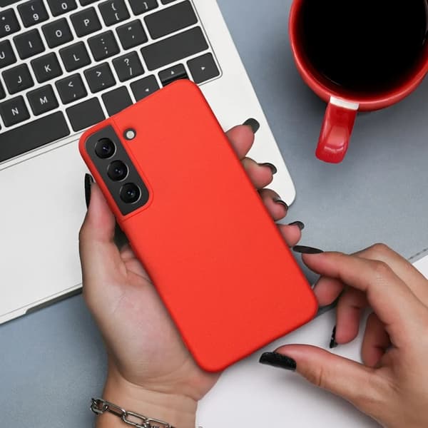 Galaxy A16 5G/4G Mobilskal Silicone - Peach