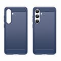 Miniatyrbild 2 av 7: Galaxy A56/A36 Mobilskal Carbon Flexible - Blå