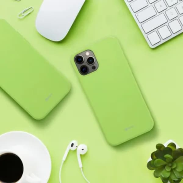 Galaxy S24 FE Mobilskal Jelly - Lime