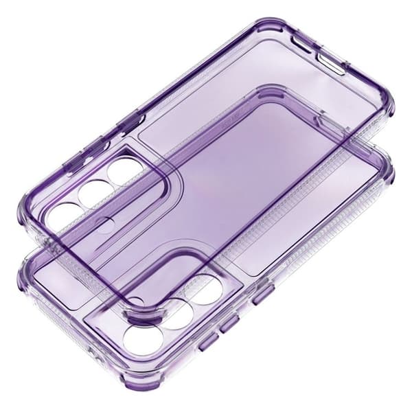 Galaxy S24 FE Mobilskal Matrix Clear - Lila
