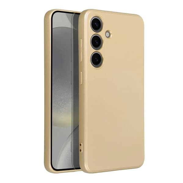 Galaxy S24 FE Mobilskal Metallic - Guld