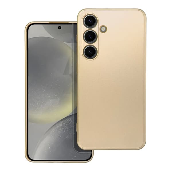 Galaxy S24 FE Mobilskal Metallic - Guld