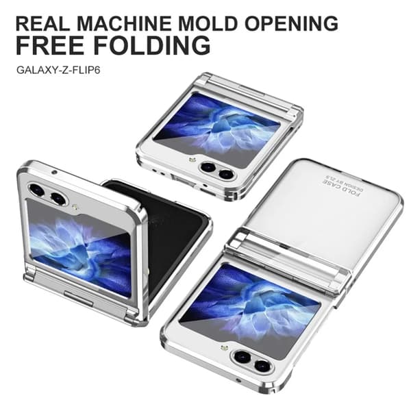 Galaxy Z Flip 6 5G Mobilskal - Silver