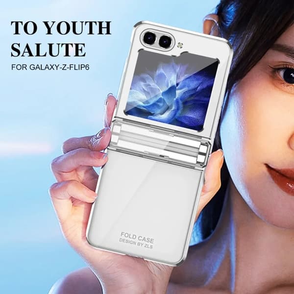 Galaxy Z Flip 6 5G Mobilskal - Silver