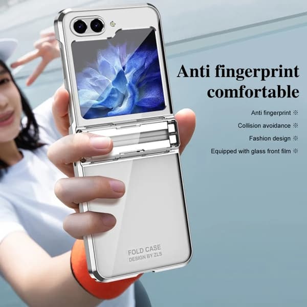 Galaxy Z Flip 6 5G Mobilskal - Silver