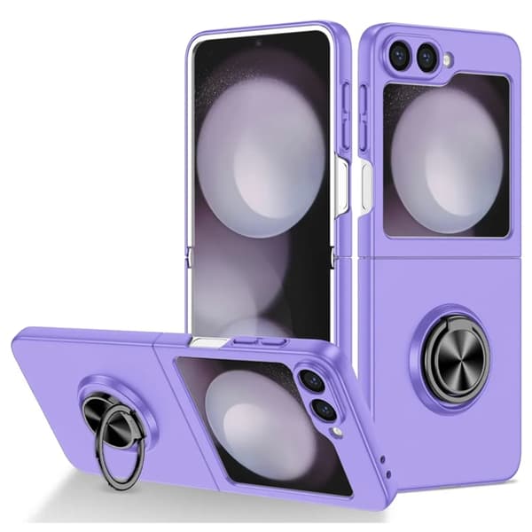 Galaxy Z Flip 6 5G Mobilskal Ringhållare - Lila