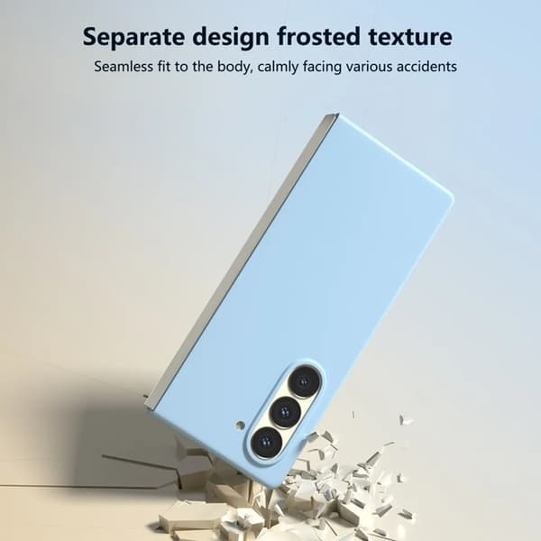 Galaxy Z Fold 6 5G Mobilskal - Ljusblå