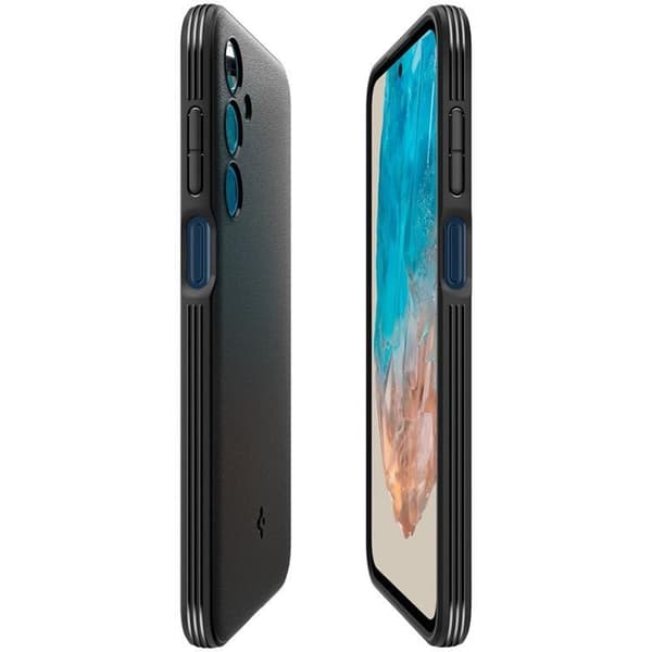 Spigen Galaxy M35 5G Mobilskal Essential Sandblast - Matt Svart