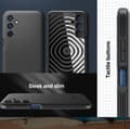 Miniatyrbild 10 av 10: Spigen Galaxy M35 5G Mobilskal Essential Sandblast - Matt Svart