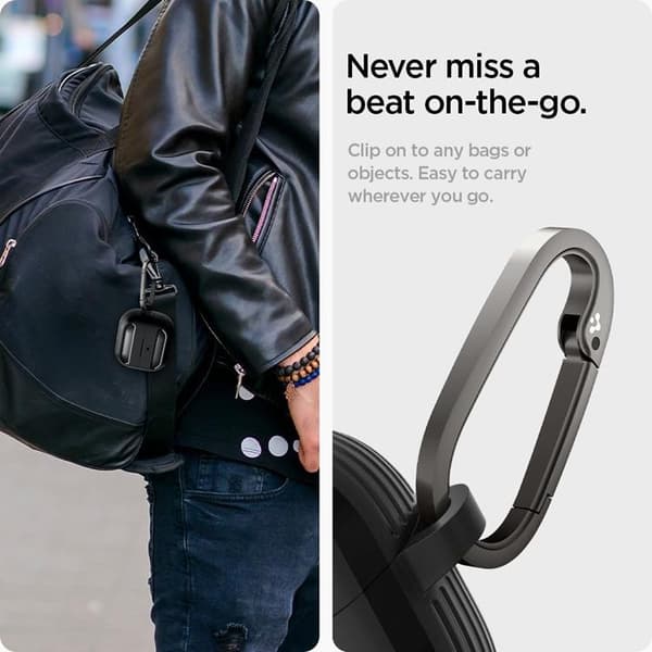 Spigen Galaxy Buds 3/3 Pro Skal Rugged Armor - Svart