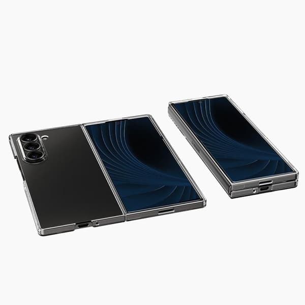 Spigen Galaxy Z Fold 6 Mobilskal Airskin - Crystal Clear