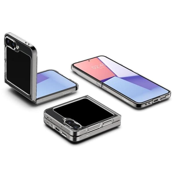 Spigen Galaxy Z Flip 6 Mobilskal Airskin - Crystal Clear