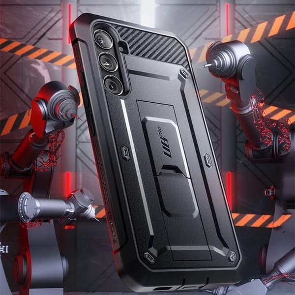 Supcase Galaxy S24 FE Mobilskal Unicorn Bettle Pro - Svart