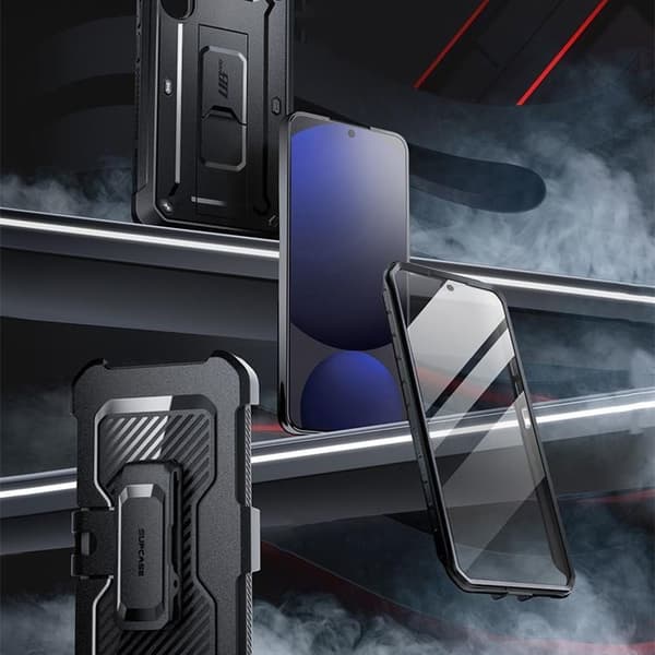 Supcase Galaxy S24 FE Mobilskal Unicorn Bettle Pro - Svart