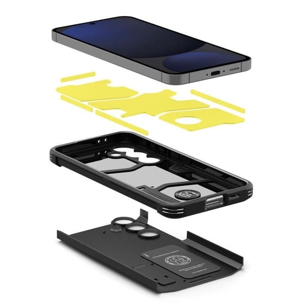 Spigen Galaxy S24 FE Mobilskal Tough Armor - Svart