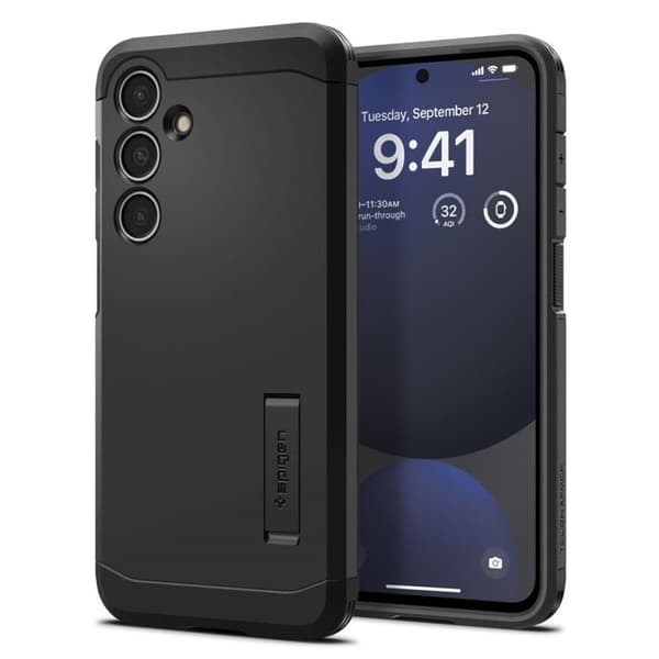Spigen Galaxy S24 FE Mobilskal Tough Armor - Svart
