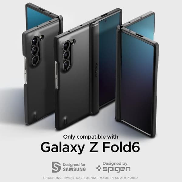 Spigen Galaxy Z Fold 6 Mobilskal Slim Armor Pro - Svart