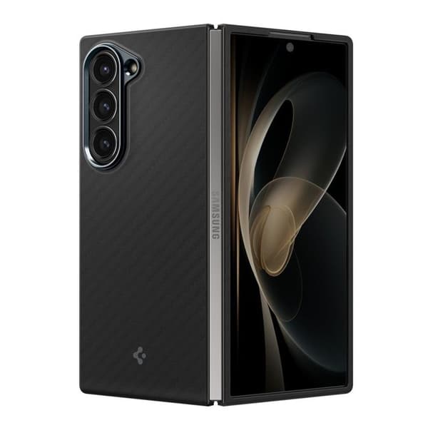 Spigen Galaxy Z Fold 6 Mobilskal Airskin Aramid - Svart