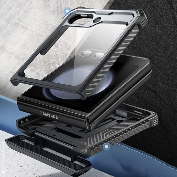Supcase Galaxy Z Flip 6 Mobilskal Iblsn Armorbox - Svart